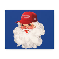 MAGA Vintage Santa Canvas Wrap