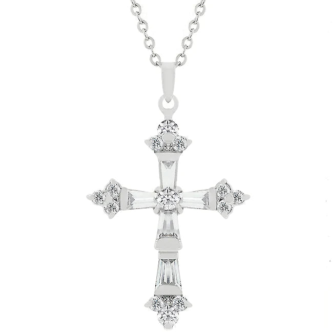 Eternal Brilliance Cross Pendant