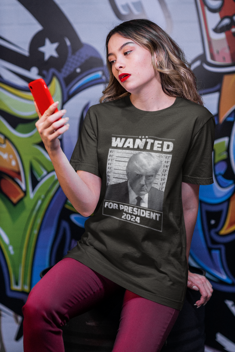 Wanted for President T-shirt