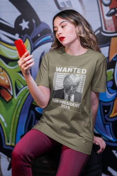 Wanted for President T-shirt