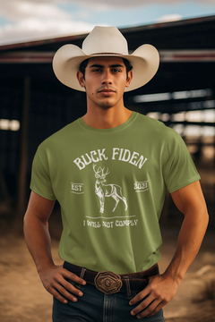 Buck Fiden I Will Not Comply Anti Biden FJB Unisex Classic T-Shirt