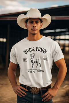 Buck Fiden I Will Not Comply Anti Biden FJB Unisex Classic T-Shirt